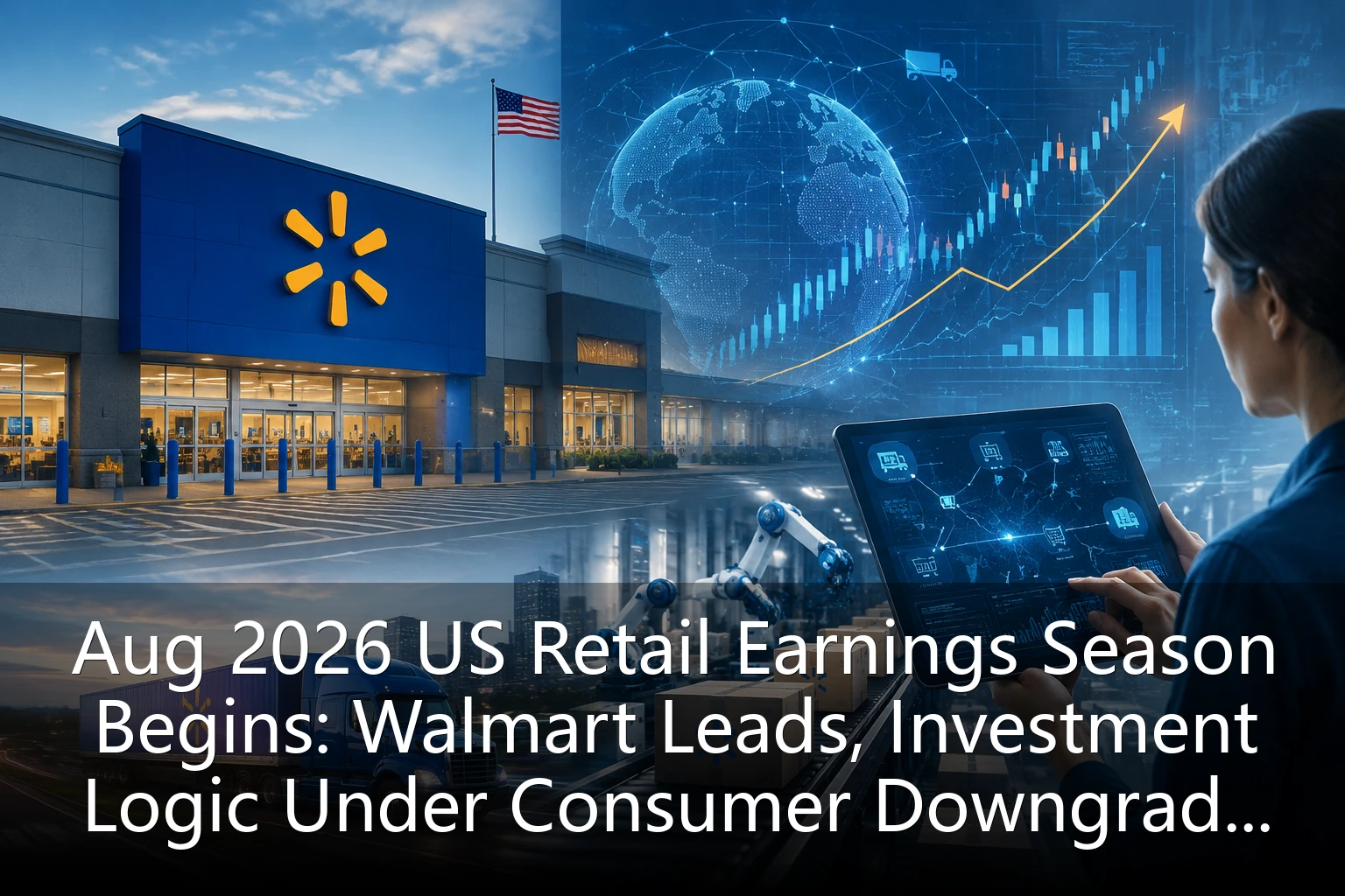 Aug 2026 US Retail Earnings Season Begins: Walmart Leads, Investment Logic Under Consumer Downgrade & AI Supply Chain Reshaping