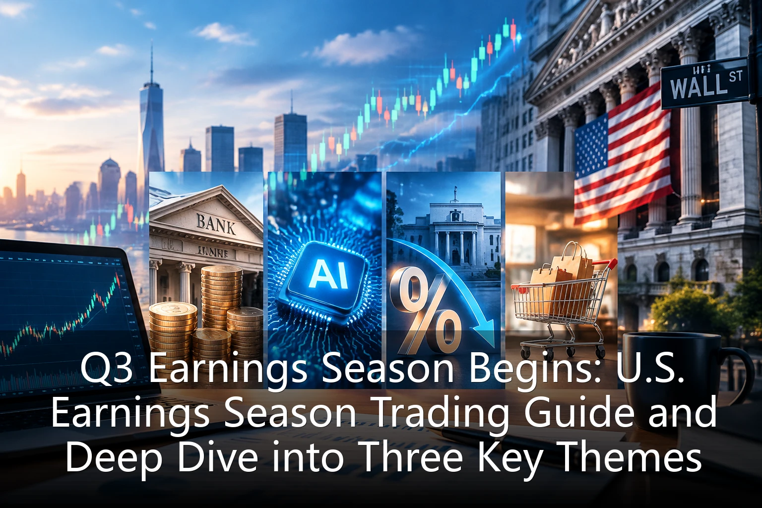 Q3 Earnings Season Begins: U.S. Earnings Season Trading Guide and Deep Dive into Three Key Themes
